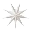 Aino 100 – Adventsstjärna i vitt papper, 100 cm