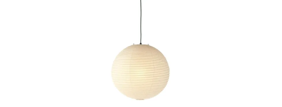 Akari 45A pendellampa i shoji-papper – Isamu Noguchi