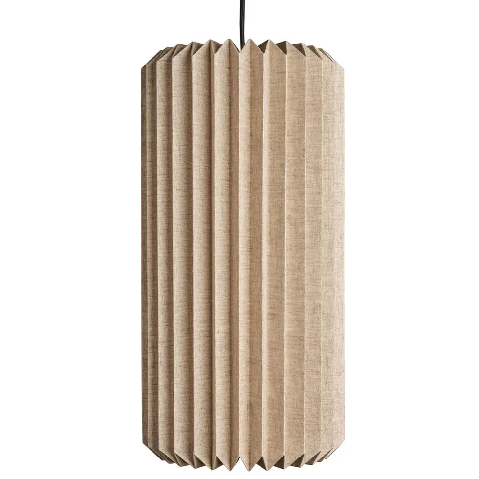 Alba Pendant – Taklampa i linne, Small & Large