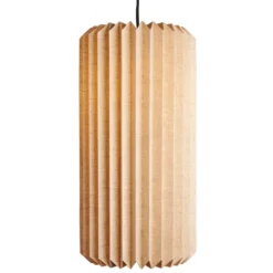 Alba Pendant – Taklampa i linne, Small & Large
