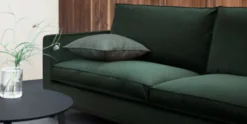Alex 2,5-sits soffa & fotpall Fogia – Utställningsexemplar
