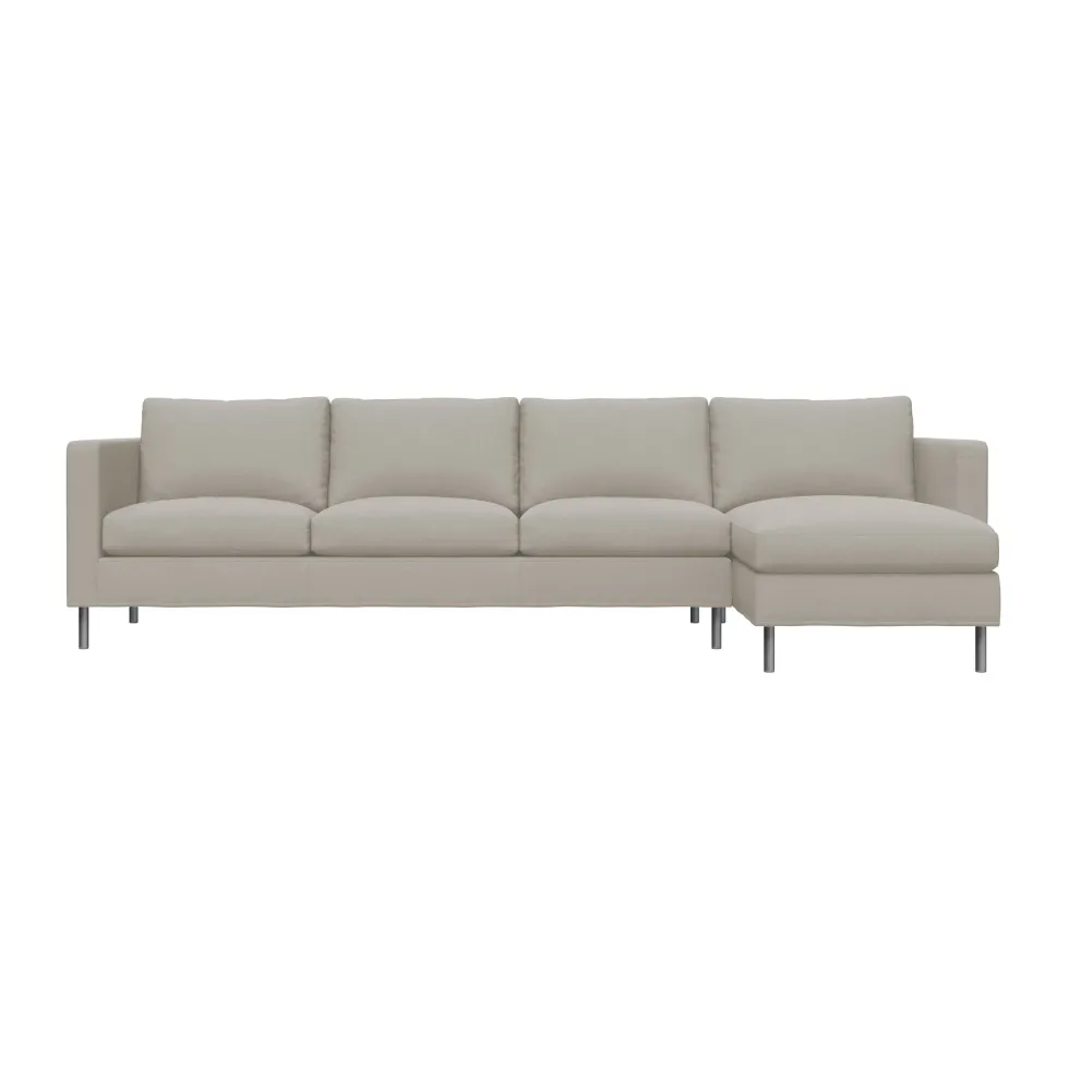 Alex 3-sits soffa med Chaise Lounge