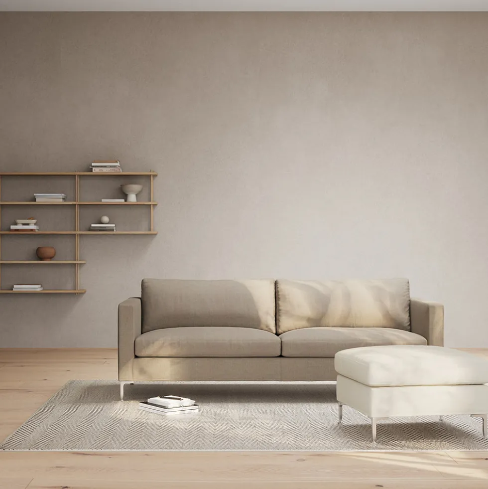 Alex 3-sits soffa med Chaise Lounge