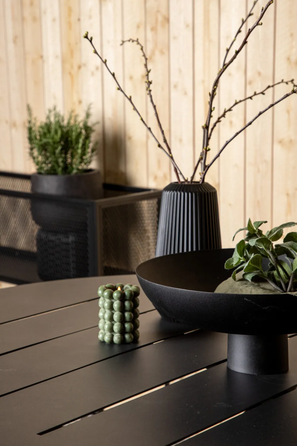 Alma Runda Matbord ⌀120 Black