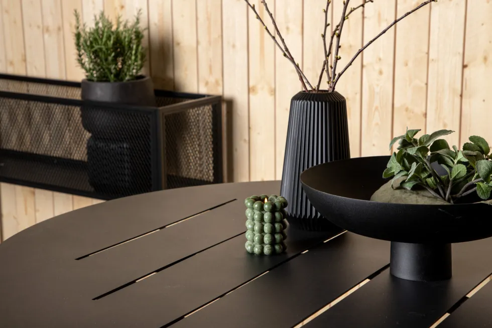 Alma Runda Matbord ⌀120 Black