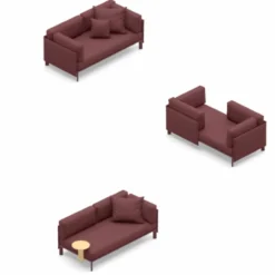 Anagram Sofa 180x90cm modulsoffa grön