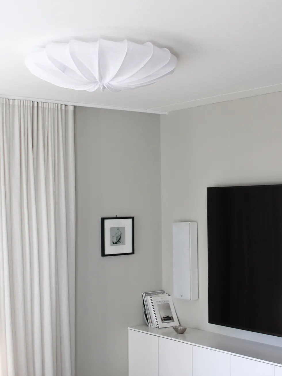 Anna – Plafond i bomull eller linne, 40/60/80 cm