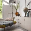 Aoko byrå dubbel beige