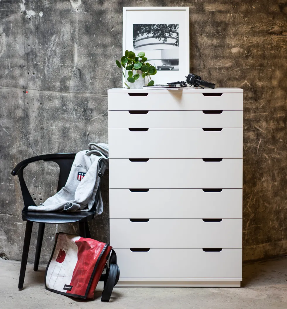 AOKO Byrå 7 Lådor Beige