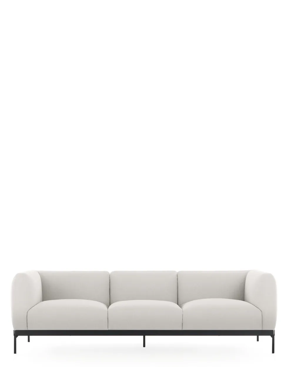 Asia 3-sits Soffa Cotone Plain