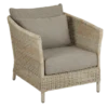 Aster beige m dyna fåtölj