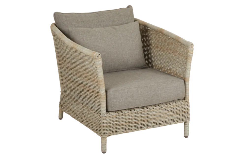 Aster beige m dyna fåtölj