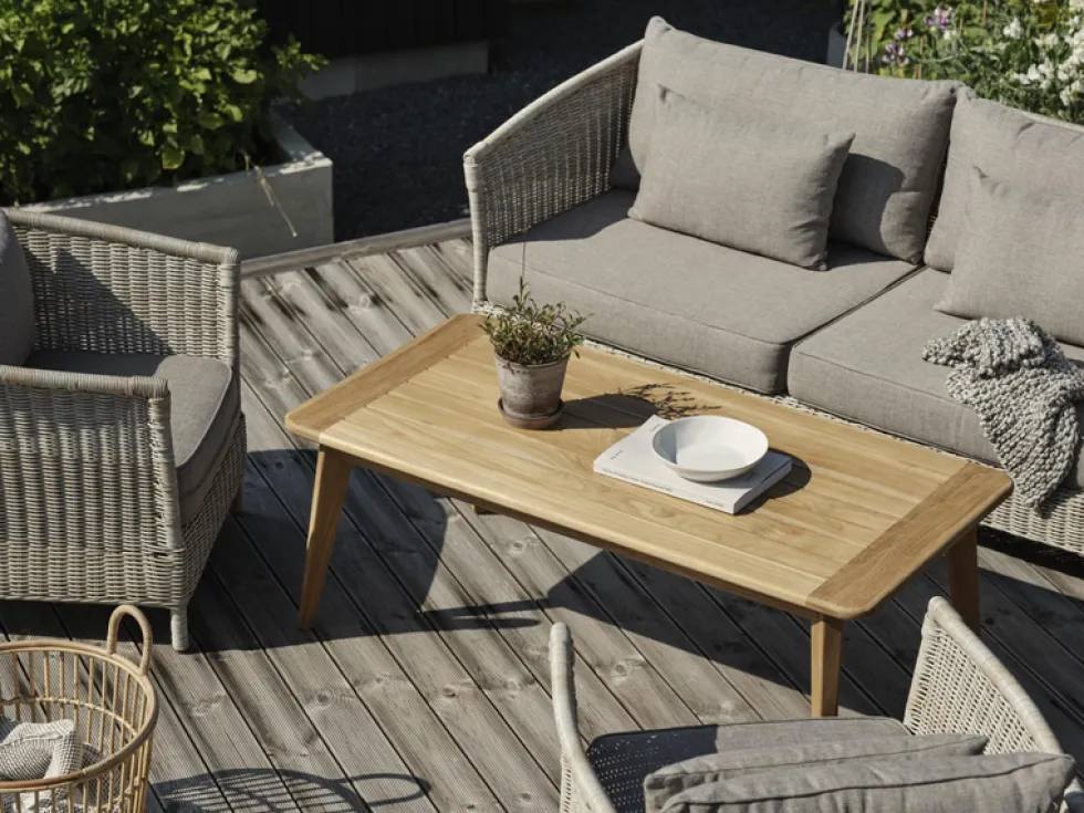 Aster beige 3-sitssoffa