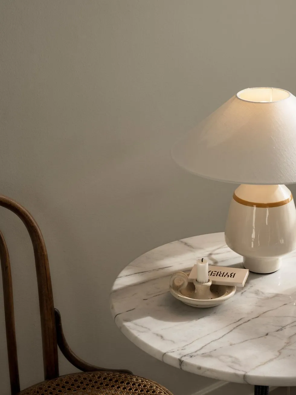 Becky Table – Bordslampa White/Mustard