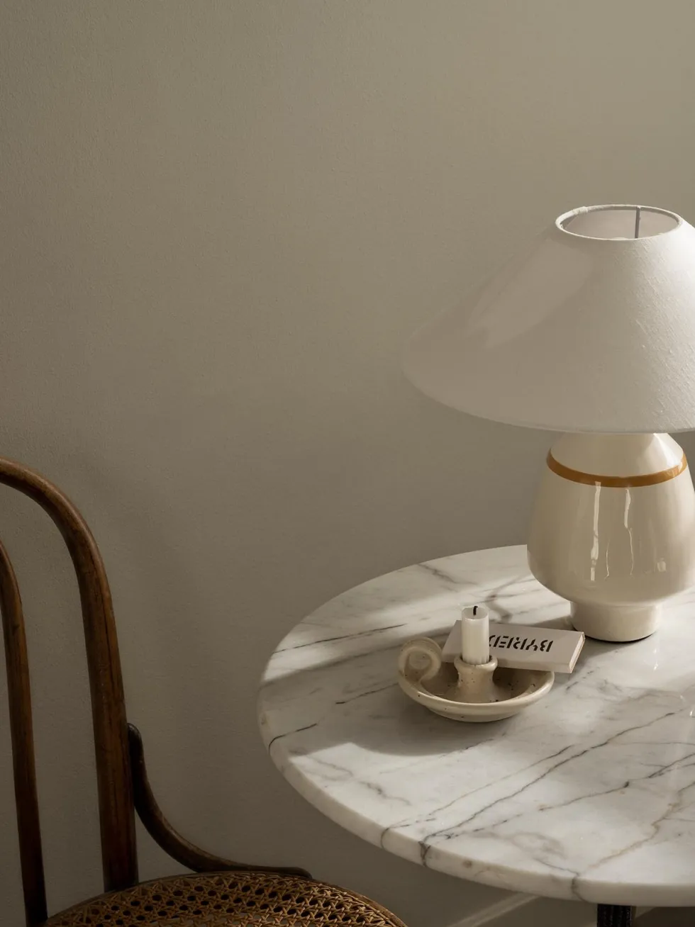 Becky Table – Bordslampa White/Mustard