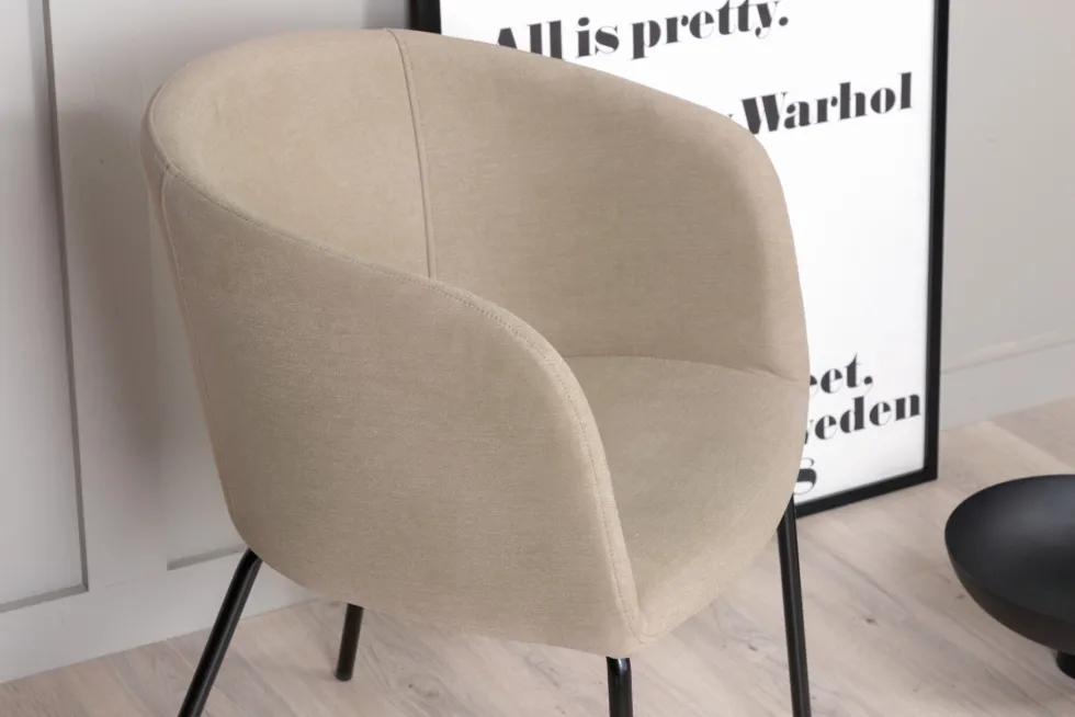Berit Matstolar Beige