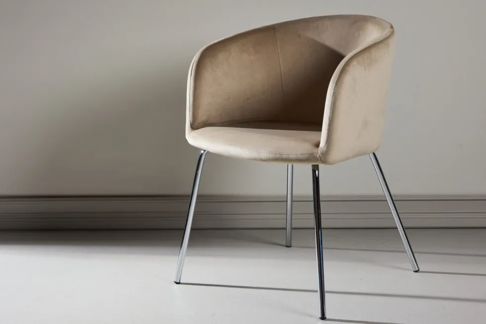Berit Matstolar Beige