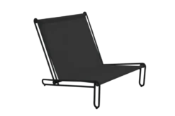 Blixt loungefåtölj Svart/Cley beige