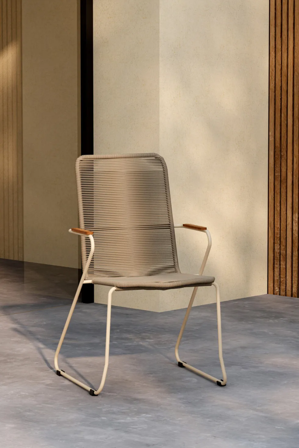 Bois Matstolar Beige