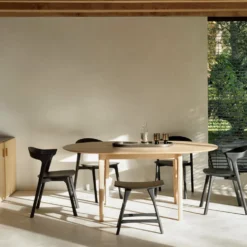 Bok Dining table extendable round