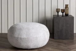 Bologna Puff 74 x 40 x 74 Light Grey