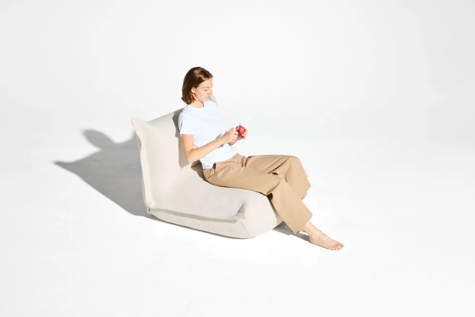BonBaron Slim Bouclé Loungestol
