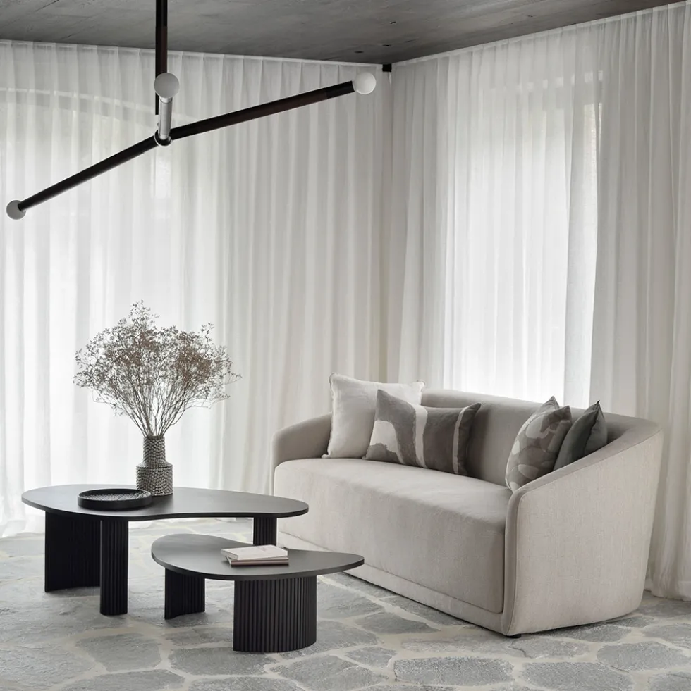 Boomerang coffee table 125