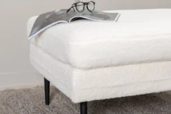 Boom Ottoman 70 x 49 x 90 White