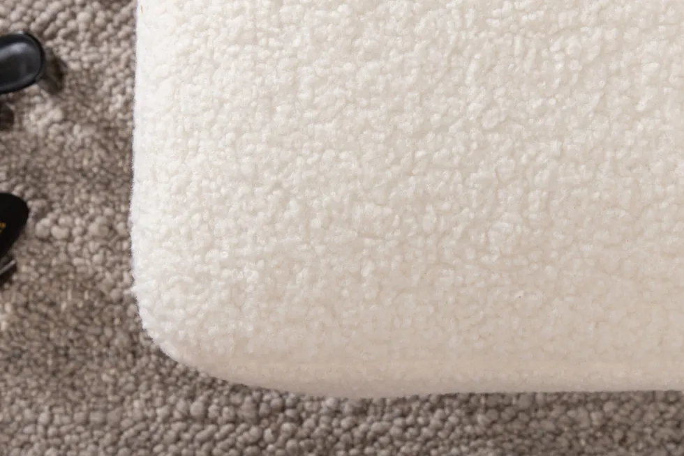 Boom Ottoman 70 x 49 x 90 White