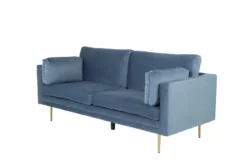 Boom 3-sitssoffa 90 x 84 x 203 – Polyester Velvet