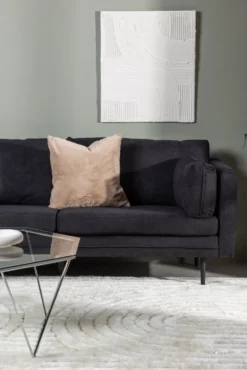 Boom 3-sits soffor Black