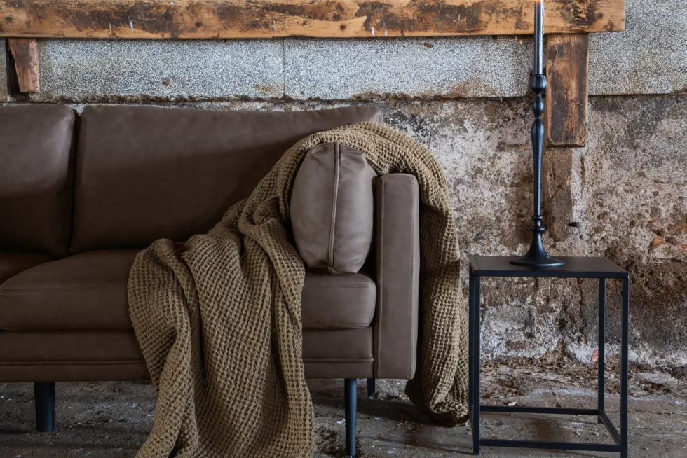 Boom 3-sits soffor Brown
