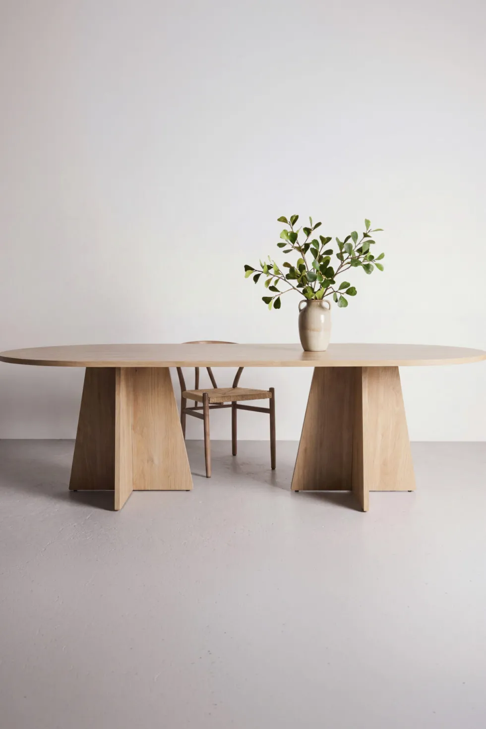 Bootcut Ovala Matbord 230×115 Nature