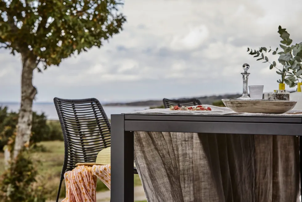 Bord Hillerstorp Borgdala 220/340 x 107 x H75,5 cm Grå