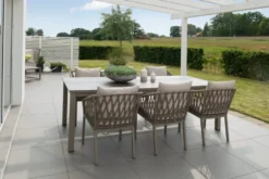 Bord Hillerstorp Jet set 90 x 220 cm Beige
