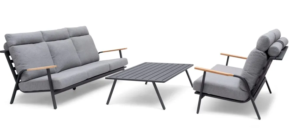 Bord Hillerstorp Kungshult 81 x 140 cm Grå