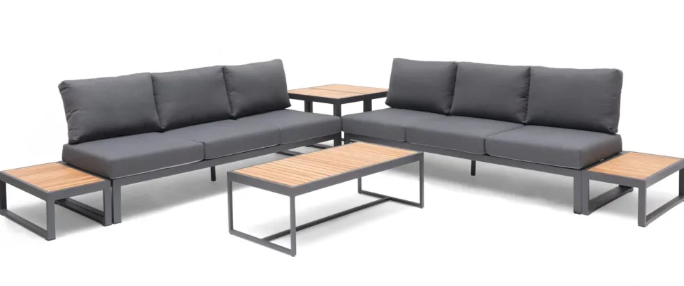 Bord Hillerstorp Oxelunda 113 x 55 cm Grå