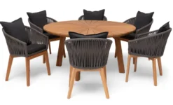 Bord Hillerstorp Ringsjö Ø150 cm Brun