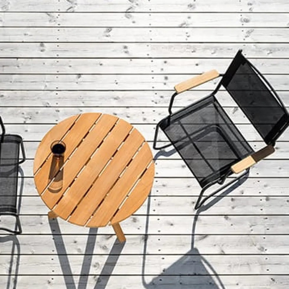 Bord Teak ø64