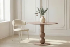 Boule Runda Matbord Ø110 Brown