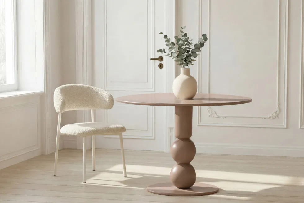 Boule Runda Matbord Ø110 Brown