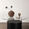 Bovall Soffbord ⌀90 Black