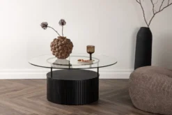 Bovall Soffbord ⌀90 Black