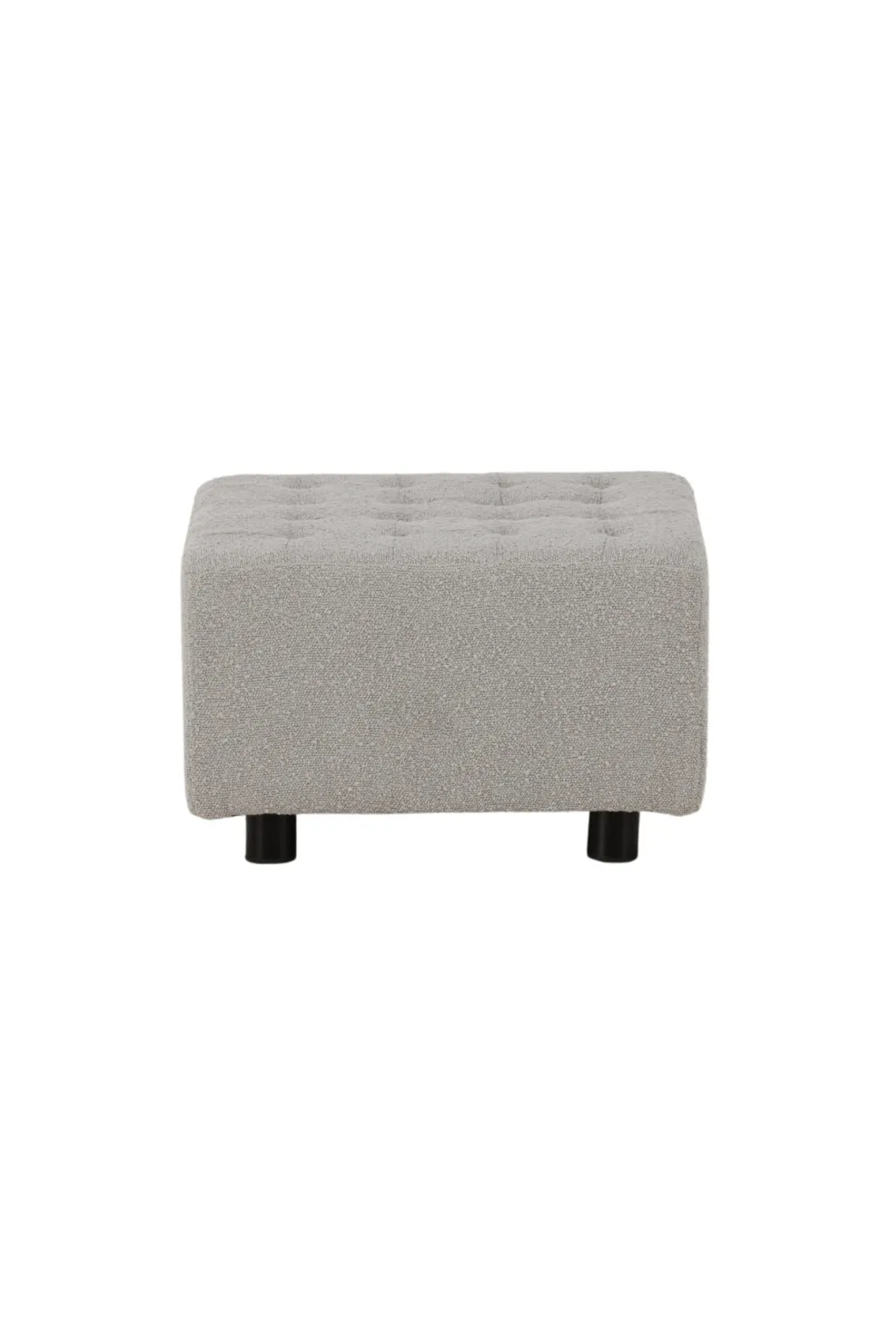 Bowie Puff 51 x 32 x 51 Light Grey