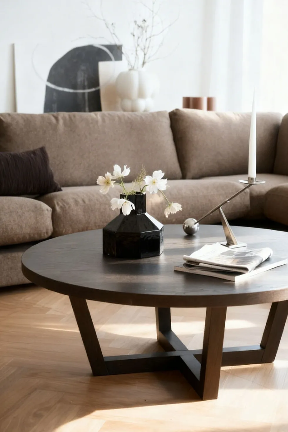 Boxford soffbord runt Ø110