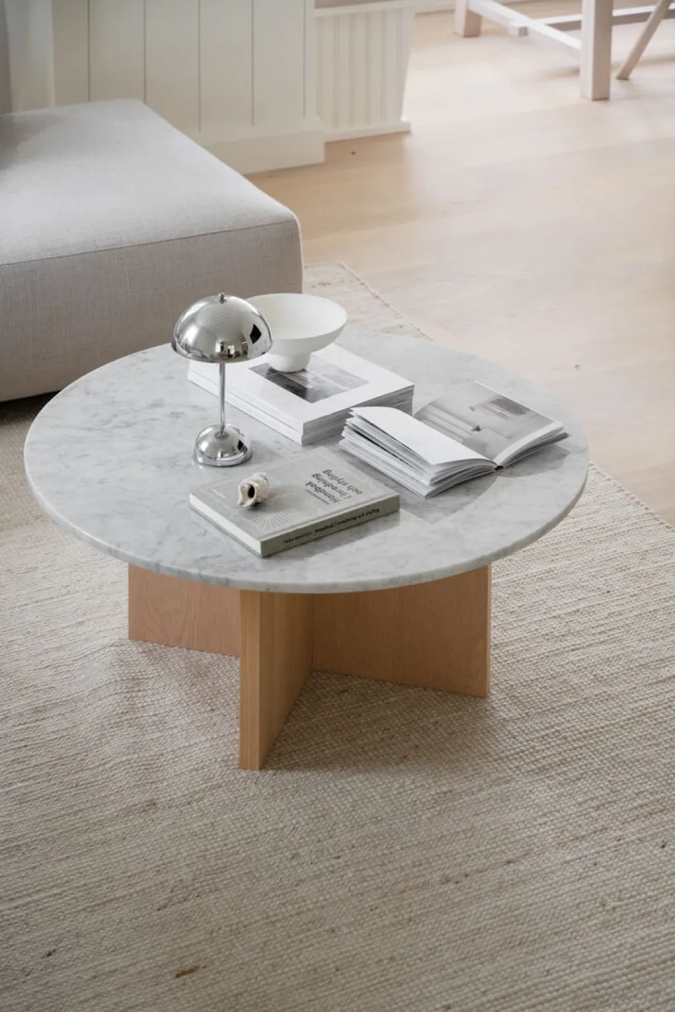 Brooksville soffbord runt Ø90