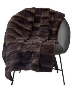 Browny Pläd Medium Chocklad