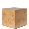 Burl Cube Sidobord – Naturell