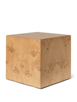 Burl Cube Sidobord – Naturell