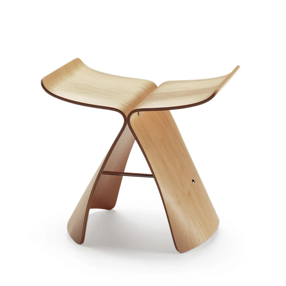 Butterfly stool pall